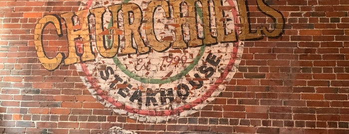 Churchill's Bar & Pub is one of Top 10 dinner spots in Saint John, New Brunswick.