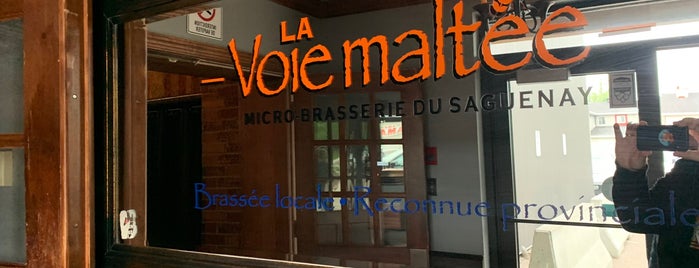 La Voie Maltée is one of Microbrasseries Québec.