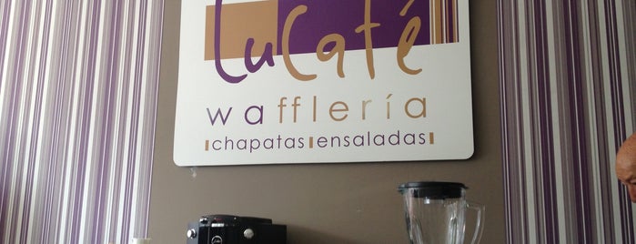 LuCafe- Waflería is one of สถานที่ที่บันทึกไว้ของ Karla Viviana.