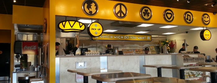 Which Wich Superior Sandwiches is one of Places to try.