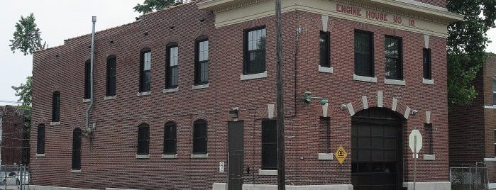 St. Louis Fire Dept. Engine House #10 is one of Work.