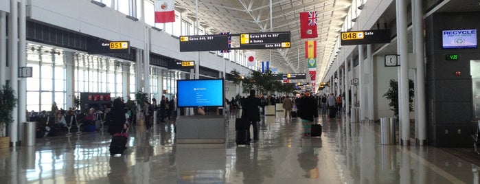 Washington Dulles International Airport (IAD) is one of A.