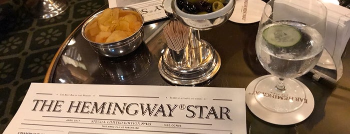Bar Hemingway is one of Punch's World’s Most Iconic Bars (2020).