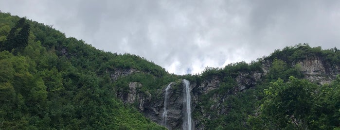 Поликаря вдп. / Polikarya waterfall is one of Tempat yang Disukai Tema.