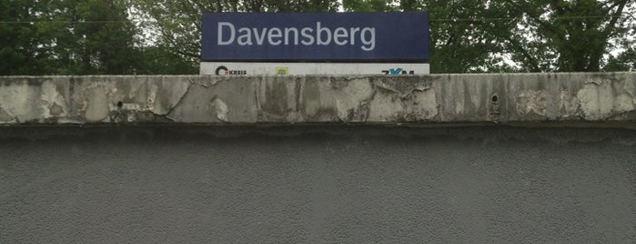 Bahnhof Davensberg is one of Bf's in Ostwestfahlen / Osnabrücker u. Münsterland.