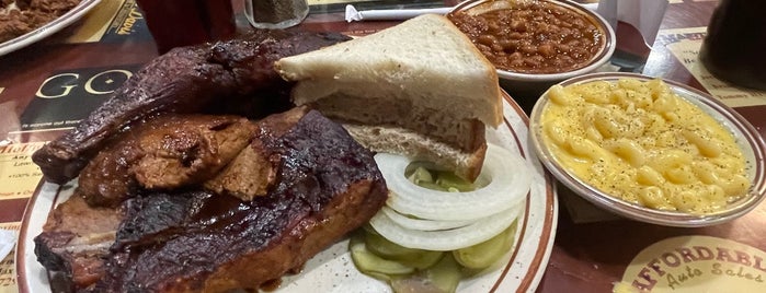 Old Hickory Bar-B-Que is one of Where in the World (to Dine).