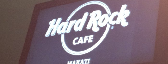 Hard Rock Cafe Makati is one of Hard Rock Asia, Pacific.
