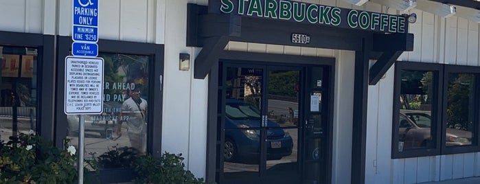Starbucks is one of Santa Cruz area.