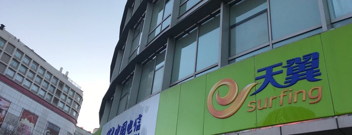 China Telecom is one of สถานที่ที่ Scooter ถูกใจ.