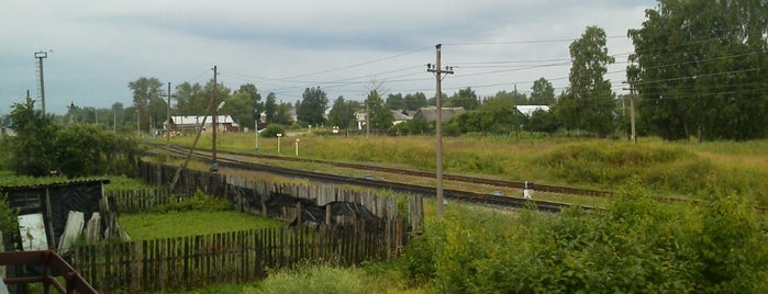 Ж/Д станция Волга is one of สถานที่ที่บันทึกไว้ของ Водяной.