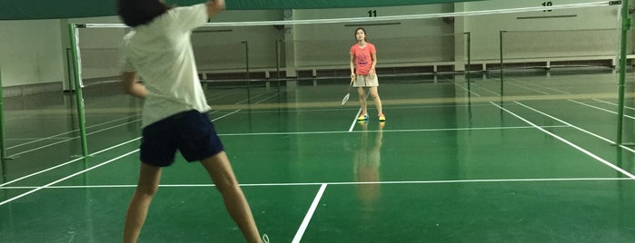 SP Badminton Court is one of Leisure.