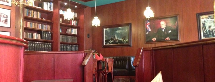 Churchill's Pub & Restaurant is one of Restaurace.