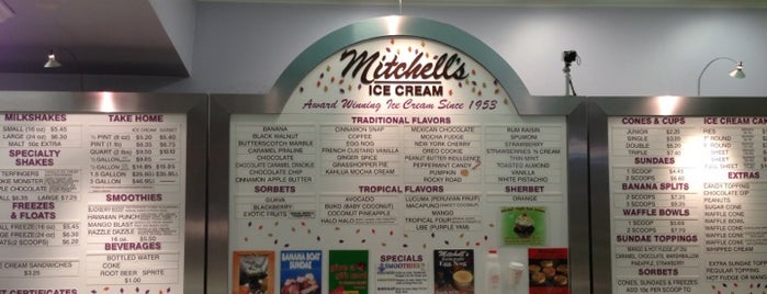 Mitchell's Ice Cream is one of Bay Area good eats.