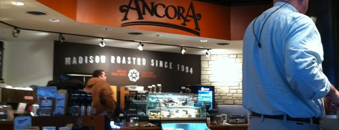 Ancora Coffee is one of Tempat yang Disukai Andrew.