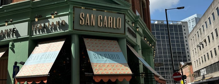 San Carlo Cicchetti is one of Manchester Food & Drink Award Nominees 2012.