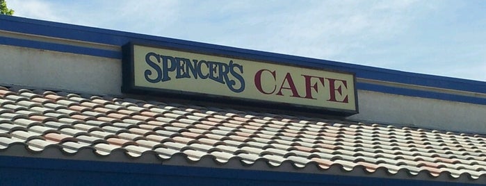 Spencer's Cafe is one of สถานที่ที่ Scott ถูกใจ.