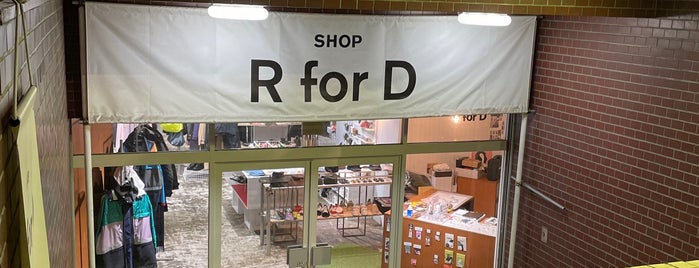 R for D is one of Tokyo Shops.
