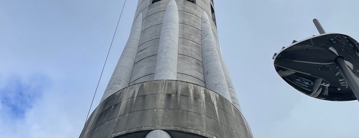 Sky Tower is one of kia ora :: nz 2023.