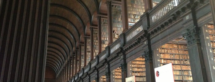 Trinity College Old Library & The Book of Kells Exhibition is one of Must-Visit Libraries Around the World.