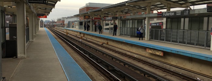 CTA - Fullerton is one of Train.