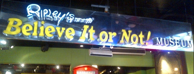 Ripley's Believe It Or Not! is one of 2 for 1 offers (train).