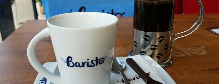 By Baristo Cafe & Restaurant is one of Lieux qui ont plu à Π.