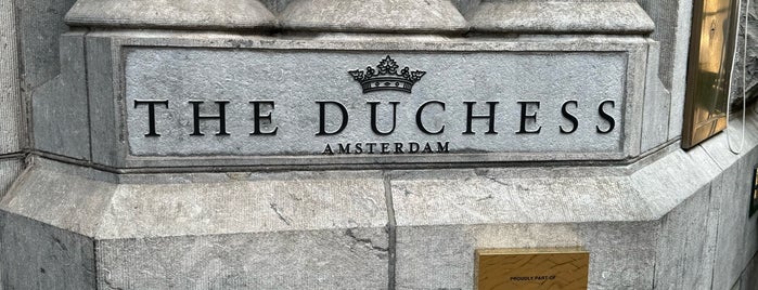 The Duchess is one of Amsterdam 🇳🇱.