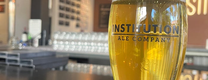 Institution Ale Company is one of Southern California Food & Drink.