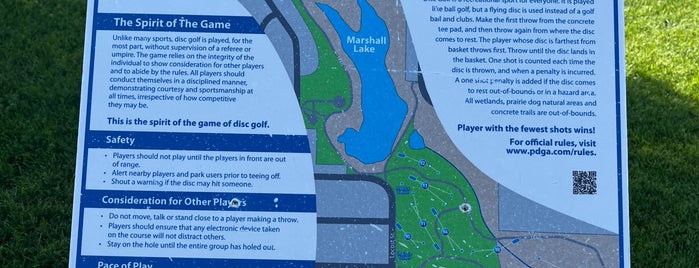 Springvale Park Disc Golf Course is one of Lifetime disc courses.