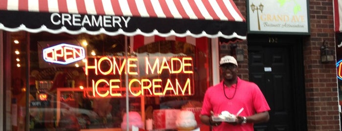 Grand Ole Creamery & Grand Pizza is one of Treats.