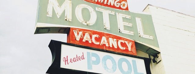 Flamingo Hotel is one of Neon/Signs Nevada.