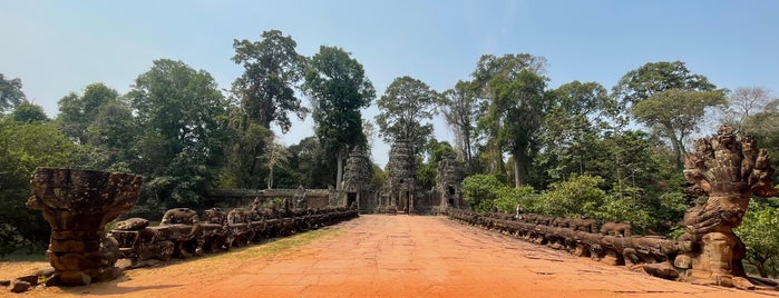 Preah Khan is one of Cambodia - Siam reap.
