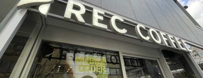 REC COFFEE is one of Tokyo.