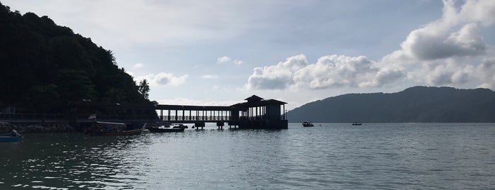 Long Beach Jetty is one of Perhentian Islands(MAS).