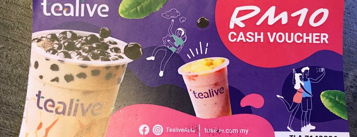 Tealive is one of Makan @ Utara #15.