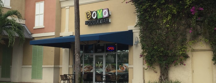 BOXO Noodle Bar is one of Jupiter.