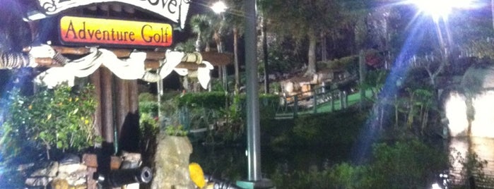 Pirate's Cove Adventure Golf is one of Glenn’s Liked Places.