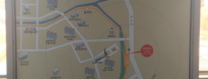곤제역 is one of 의정부 경전철 (Uijeongbu LRT).