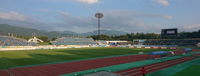NDsoft Stadium Yamagata is one of outsiders....