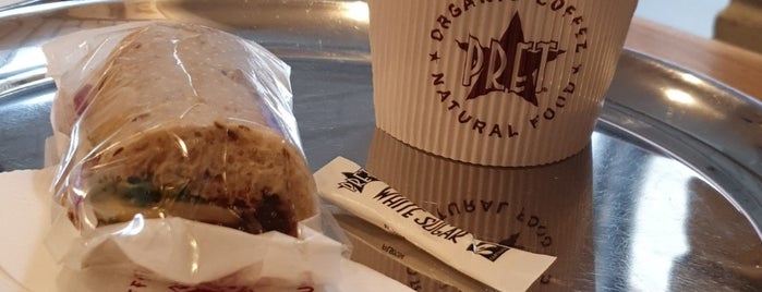 Pret A Manger is one of Lugares favoritos de Mike.