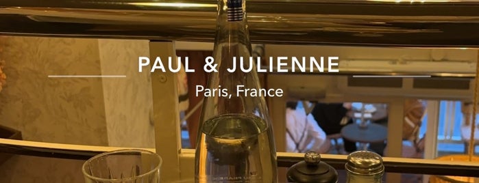 Paul & Julienne is one of Paris.