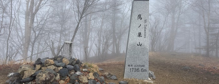 鷹ノ巣山 is one of 日本の🗻ちゃん(⌒▽⌒).