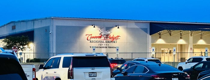 Concord Regional Airport (JQF) is one of Charlotte/NC.