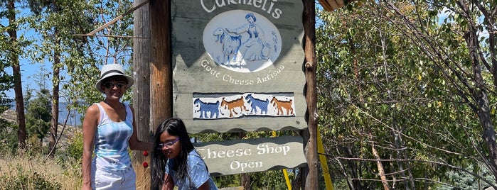 Carmelis Goat Cheese Artisan is one of Okanagan - Food and Drink.
