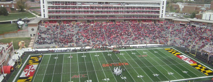 Capital One Field at Maryland Stadium is one of Stadiums visited.