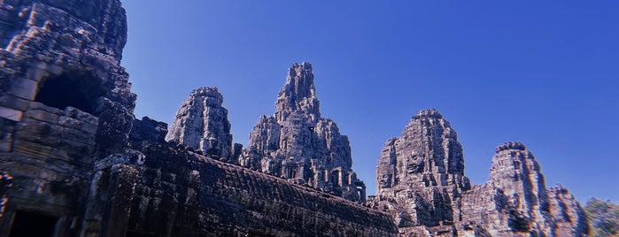 Bayon Temple is one of Vietnam + cambodia.