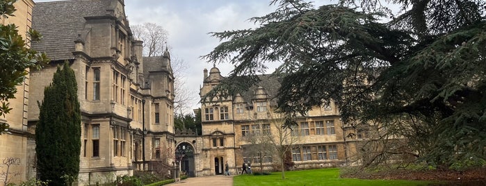 Trinity College is one of Oxford Colleges.
