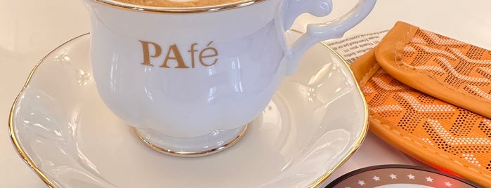 PAfé is one of ☕️🎂🌭 Bakery, Café, Snacks & Desserts 🌭🎂☕️.