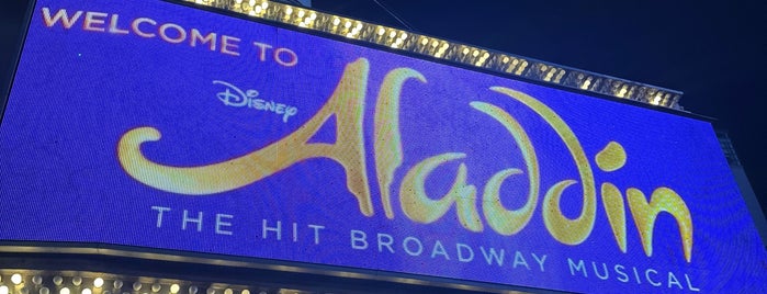 Aladdin @ New Amsterdam Theatre is one of Places I have gone.