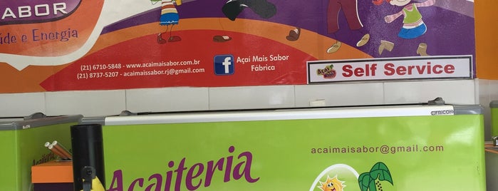 Açaí Mais Sabor is one of [RJ] Comida / Soft Drinks.